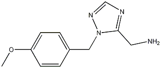 (1-(4-methoxybenzyl)-1H-1,2,4-triazol-5-yl)methanamine CAS#: 199014-16-9