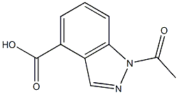 1-ACETYL-1H-INDAZOLE-4-CARBOXYLIC ACID CAS#: 1017793-12-2