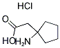 1-AMINOCYCLOPENTANEACETIC ACID HYDROCHLORIDE CAS#: 1049720-85-5
