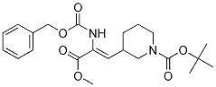 1-BOC-3-(2-CBZ-AMINO-2-METHOXYCARBONYL-VINYL)PIPERIDINE CAS#: 1017789-37-5