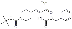 1-BOC-4-(2-CBZ-AMINO-2-METHOXYCARBONYL-VINYL)PIPERIDINE CAS#: 1017789-36-4