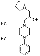 1-Piperazineethanol, 4-phenyl-alpha-(1-pyrrolidinyl)methyl)-, dihydroc hloride CAS#: 198767-56-5