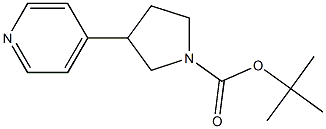 1-Pyrrolidinecarboxylic acid, 3-(4-pyridinyl)-, 1,1-diMethylethyl ester CAS#: 1024590-32-6