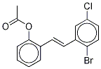 (E)-2-Acetoxy-2’-bromo-5’-chlorostilbene CAS#: 1000890-01-6