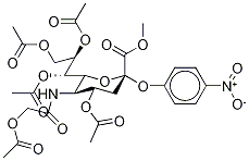 2-O-(p-Nitrophenyl)-4,7,8,9-tetra-O-acetyl-α-D-N-acetylglycolylneuraminic Acid Methyl Ester CAS#: 1000890-49-2