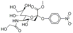 2-O-(p-Nitrophenyl)-α-D-N-glycolylneuraminic Acid Methyl Ester CAS#: 1000890-53-8