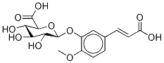 5-(2-Carboxyethenyl)-2-Methoxyphenyl β-D-Glucopyranosiduronic Acid CAS#: 1065272-10-7