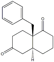 1,6(2H,5H)-Naphthalenedione, hexahydro-8a-(phenylMethyl)-, (4aS,8aR)- CAS#: 1050169-98-6