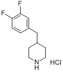 4-(3,4-DIFLUORO-BENZYL)-PIPERIDINE HYDROCHLORIDE CAS#: 193357-75-4