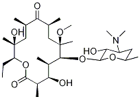 (10E)-3-O-De(α-L-cladinose)-10-dehydro-11-dehydroxy-6-O-Methyl-erythroMycin CAS#: 198782-59-1