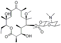(10E)-3-O-De(α-L-cladinose)-10-dehydro-11-dehydroxy-6-O-Methyl-erythroMycin 2'-Acetate CAS#: 198782-60-4