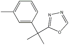 2-(2-m-tolylpropan-2-yl)-1,3,4-oxadiazole CAS#: 1026444-42-7