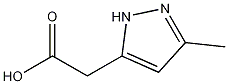 2-(3-methyl-1H-pyrazol-5-yl)acetic acid CAS#: 1024606-13-0