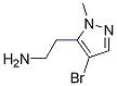 2-(4-Bromo-1-methyl-1H-pyrazol-5-yl)ethanamine CAS#: 1017788-72-5
