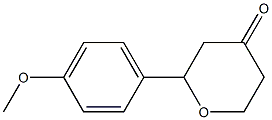 2-(4-Methoxyphenyl)dihydro-2H-pyran-4(3H)-one CAS#: 1026692-54-5