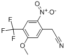 2-(4-(trifluoromethyl)-2,5-dimethoxyphenyl)acetonitrile CAS#: 178896-77-0