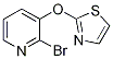 2-BroMo-3-(thiazol-2-yloxy)-pyridine, 98+% C8H5BrN2OS, Molecular Weight 257.11 CAS#: 1065484-74-3