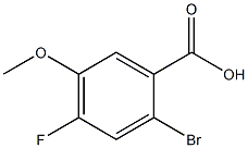2-BroMo-4-fluoro-5-Methoxybenzoic acid CAS#: 1007455-21-1