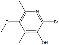 2-BroMo-5-Methoxy-4,6-diMethylpyridin-3-ol CAS#: 1062541-76-7