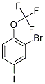 2-Bromo-4-iodophenyl trifluoromethyl ether, 2-Bromo-4-iodo-alpha,alpha,alpha-trifluoroanisole CAS#: 1049731-04-5