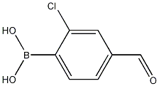 2-Chloro-4-formylphenylboronic acid CAS#: 1063712-34-4