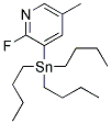 2-FLUORO-5-METHYL-3-(TRIBUTYLSTANNYL)PYRIDINE CAS#: 1025745-87-2