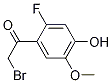 2-Fluoro-4-hydroxy-5-methoxyphenacylbromide CAS#: 1065076-50-7