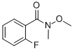 2-Fluoro-N-methoxy-N-methylbenzamide CAS#: 198967-24-7