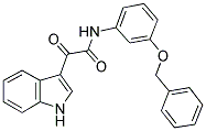 2-INDOL-3-YL-2-OXO-N-(3-(BENZYLOXY)PHENYL)ETHANAMIDE CAS#: 1024184-66-4