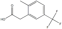 2-METHYL-5-(TRIFLUOROMETHYL)PHENYLACETIC ACID CAS#: 1000517-01-0