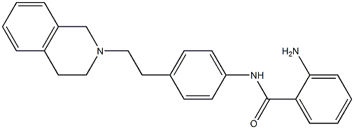 2-aMino-N-(4-(2-(3,4-dihydroisoquinolin-2(1H)-yl)ethyl)phenyl)benzaMide CAS#: 1024592-42-4