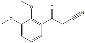 2,3-dimethoxbenzoylacetonitrile CAS#: 199102-80-2