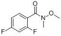 2,4-DIFLUORO-N-METHOXY-N-METHYLBENZAMIDE CAS#: 198967-25-8