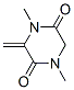 2,5-Piperazinedione, 1,4-dimethyl-3-methylene- CAS#: 198877-45-1