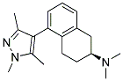 (2S)-(+)-5-(1,3,5-TRIMETHYLPYRAZOL-4-YL)-2-(DIMETHYLAMINO)TETRALIN CAS#: 1000578-26-6