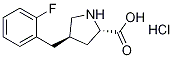 (2S,4R)-4-(2-fluorobenzyl)pyrrolidine-2-carboxylic acid hydrochloride CAS#: 1049733-29-0