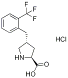 (2S,4R)-4-(2-(trifluoroMethyl)benzyl)pyrrolidine-2-carboxylic acid hydrochloride CAS#: 1049743-22-7