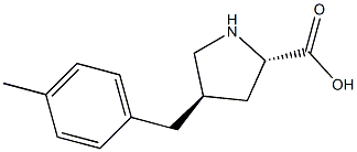 (2S,4R)-4-(4-Methylbenzyl)pyrrolidine-2-carboxylic acid CAS#: 1049978-60-0