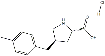 (2S,4R)-4-(4-Methylbenzyl)pyrrolidine-2-carboxylic acid hydrochloride CAS#: 1049734-62-4