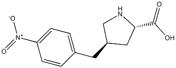 (2S,4R)-4-(4-nitrobenzyl)pyrrolidine-2-carboxylic acid CAS#: 1049980-40-6