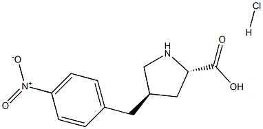 (2S,4R)-4-(4-nitrobenzyl)pyrrolidine-2-carboxylic acid hydrochloride CAS#: 1049740-22-8