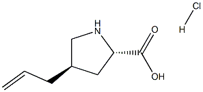 (2S,4R)-4-allylpyrrolidine-2-carboxylic acid hydrochloride CAS#: 1049755-14-7