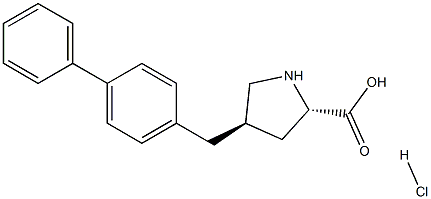 (2S,4R)-4-(biphenyl-4-ylMethyl)pyrrolidine-2-carboxylic acid hydrochloride CAS#: 1049745-26-7