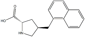 (2S,4R)-4-(naphthalen-1-ylMethyl)pyrrolidine-2-carboxylic acid CAS#: 1049980-44-0