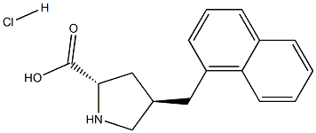 (2S,4R)-4-(naphthalen-1-ylMethyl)pyrrolidine-2-carboxylic acid hydrochloride CAS#: 1049740-26-2