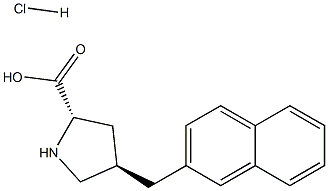 (2S,4R)-4-(naphthalen-2-ylMethyl)pyrrolidine-2-carboxylic acid hydrochloride CAS#: 1049740-41-1