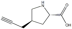 (2S,4R)-4-(prop-2-ynyl)pyrrolidine-2-carboxylic acid CAS#: 1049984-28-2