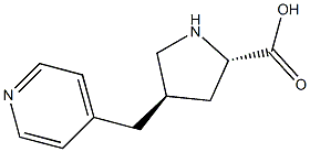 (2S,4R)-4-(pyridin-4-ylMethyl)pyrrolidine-2-carboxylic acid CAS#: 1049984-09-9