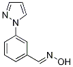 3-(1H-pyrazol-1-yl)benzenecarbaldehyde oxime CAS#: 1017782-43-2