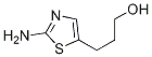 3-(2-AMinothiazol-5-yl)propan-1-ol CAS#: 1000517-70-3